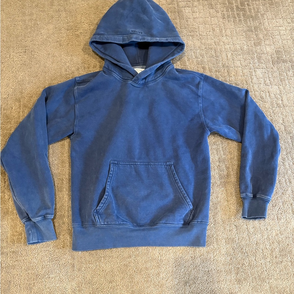 Aritzia XS NO-STRESS MEDIUM BLUE Hoodie